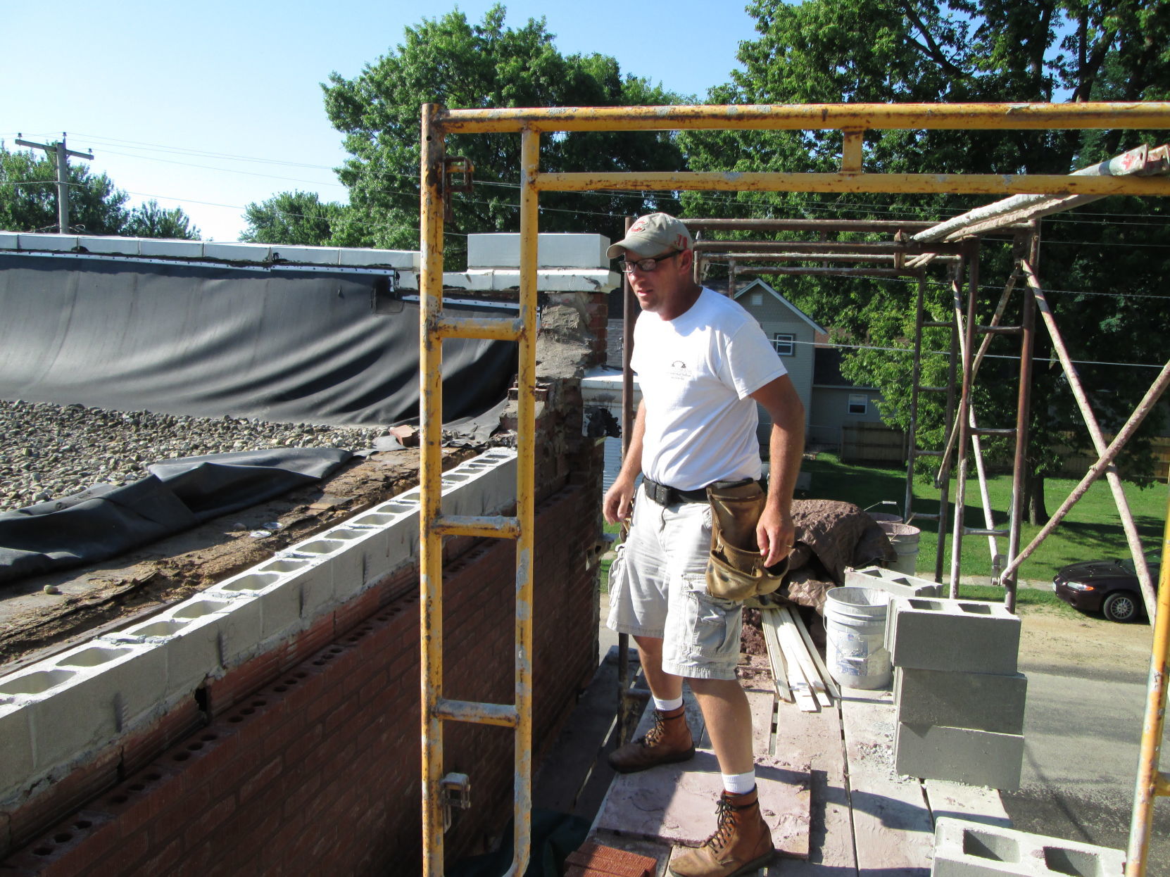 McCausland city hall work